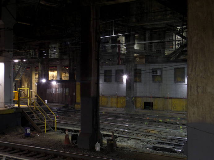 train station underbelly