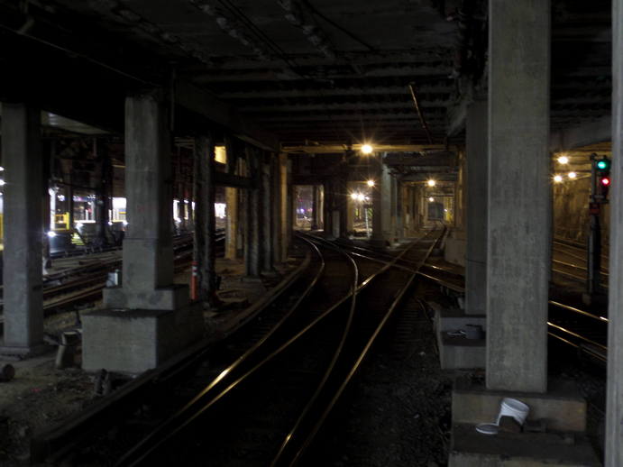 train station underbelly