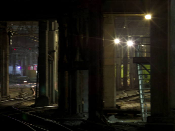 train station underbelly